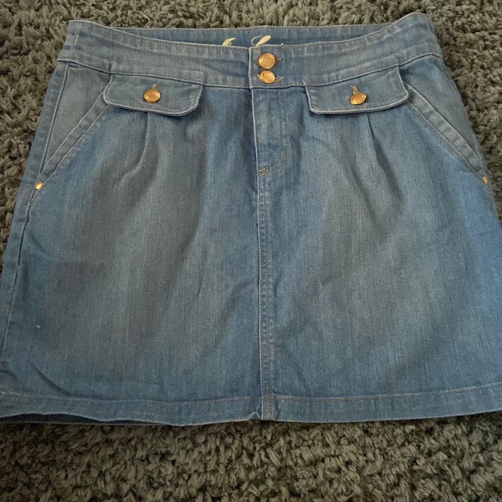 Juicy Couture, denim skirt, size 30